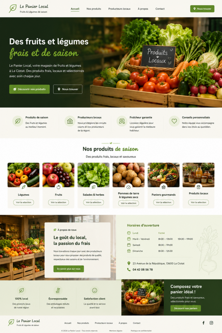 Site web - lca creation - la ciotat